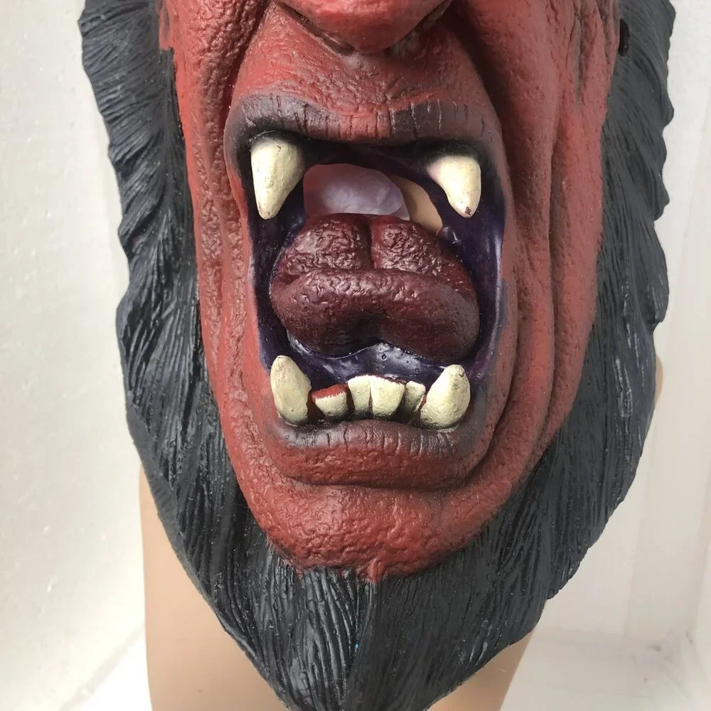 Halloween Mask The Paper Magic Group Bearded Devil Rubber